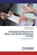 Institutional Finance for Micro and Small Entreprises in India