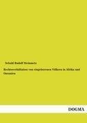 Rechtsverhältnisse von eingeborenen Völkern in Afrika und Ozeanien