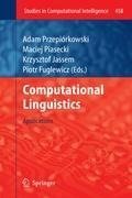 Computational Linguistics