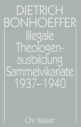 Illegale Theologenausbildung: Sammelvikariate 1937 - 1940