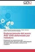 Endurecimiento del acero AISI 1045 deformado por rodadura