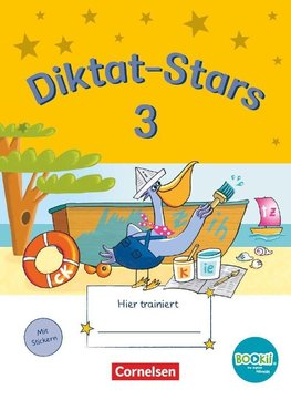 Diktat-Stars 3. Schuljahr. Übungsheft. TING-Ausgabe