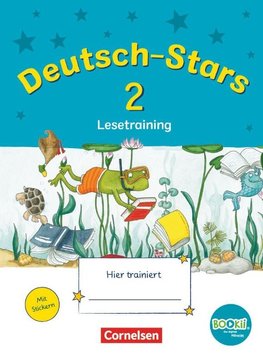 Deutsch-Stars 2. Schuljahr Lesetraining. Ting-Ausgabe