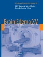 Brain Edema XV