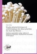 Etude phytochimique et antifongique de deux plantes du Sud du Maroc