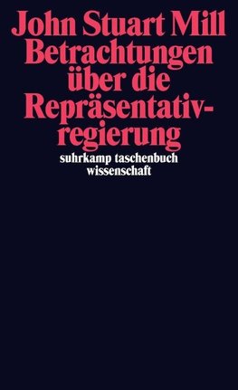 Betrachtungen über die Repräsentativregierung