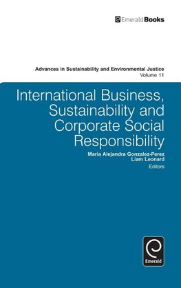 International Business, Sustainability and Corporate Social Responsibility