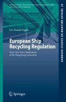 European Ship Recycling Regulation