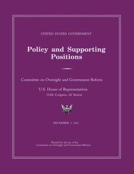 United States Government Policy and Supporting Positions 2012 (Plum Book)