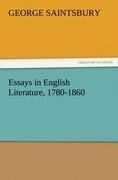 Essays in English Literature, 1780-1860