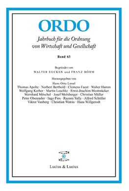 ORDO Band 63. Jahrbuch