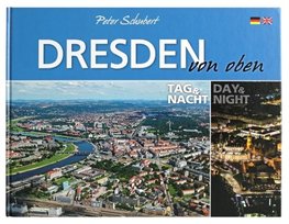 Dresden von oben - Tag und Nacht