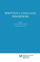 Written Language Disorders