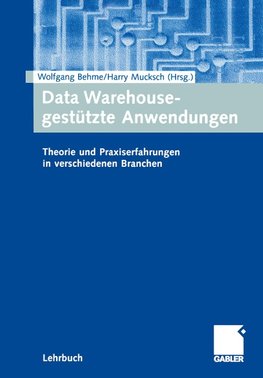 Data Warehouse-gestützte Anwendungen