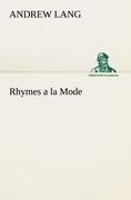 Rhymes a la Mode