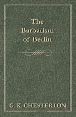 The Barbarism of Berlin