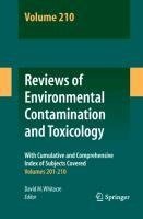 Reviews of Environmental Contamination and Toxicology Volume 210