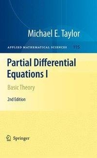 Partial Differential Equations I