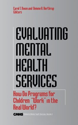 Evaluating Mental Health Services