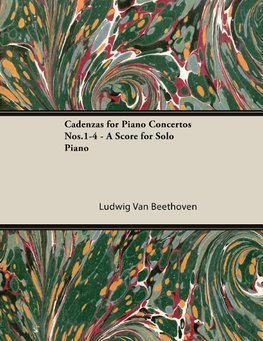 Cadenzas for Piano Concertos Nos.1-4 - A Score for Solo Piano