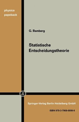 Statistische Entscheidungstheorie