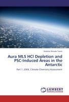 Aura MLS HCl Depletion and PSC-Induced Areas in the Antarctic