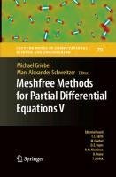 Meshfree Methods for Partial Differential Equations V