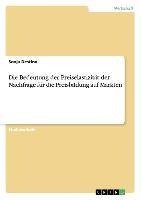 Die Bedeutung der Preiselastizität der Nachfrage für die Preisbildung auf Märkten