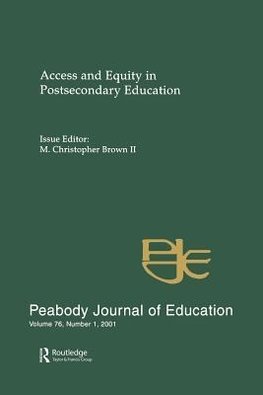 Ii, M: Access and Equity in Postsecondary Education