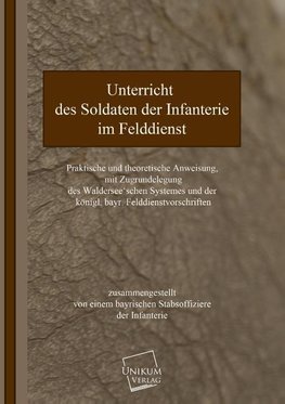 Unterricht des Soldaten der Infanterie