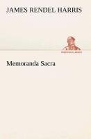 Memoranda Sacra