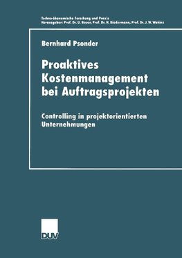 Proaktives Kostenmanagement bei Auftragsprojekten