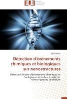 Détection d'événements chimiques et biologiques sur nanostructures