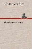 Miscellaneous Prose