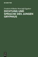 Dichtung und Sprache des jungen Gryphius