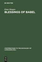 Blessings of Babel