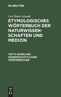 Etymologisches Wörterbuch der Naturwissenschaften und Medizin