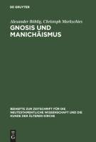 Gnosis und Manichäismus