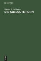 Die absolute Form