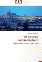 De L'acquis Communautaire