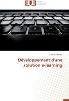 Développement d'une solution e-learning