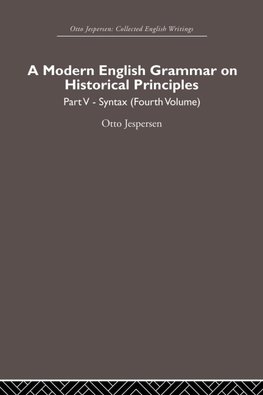 A Modern English Grammar on Historical Principles