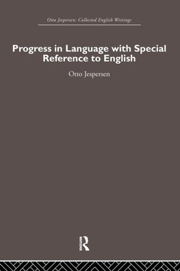 Progress in Language, with special reference to English