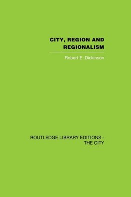 City, Region and Regionalism