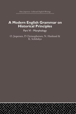 A Modern English Grammar on Historical Principles