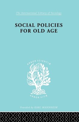 Social Policies for Old Age