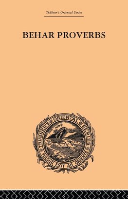 Behar Proverbs