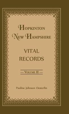 Hopkinton, New Hampshire, Vital Records, Volume 2