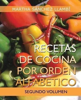 Llambi, M: Recetas de Cocina Por Orden Alfabetico