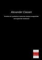 Grundriss der qualitativen chemischen Analyse unorganischer und organischer Substanzen